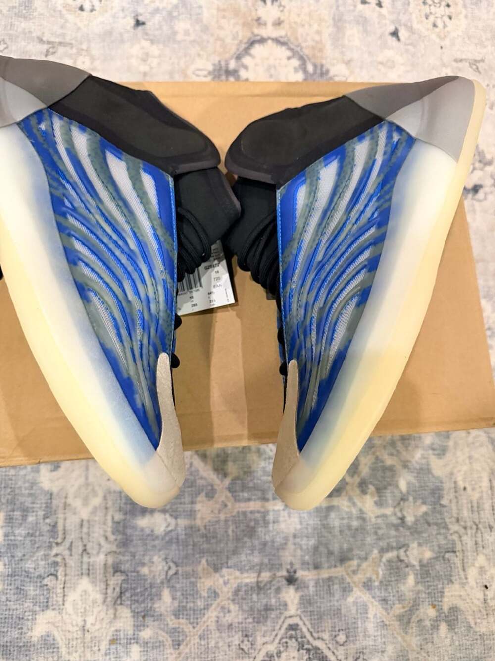 Adidas Yeezy QNTM Frozen Blue Size 10.5 - Picture 4 of 11